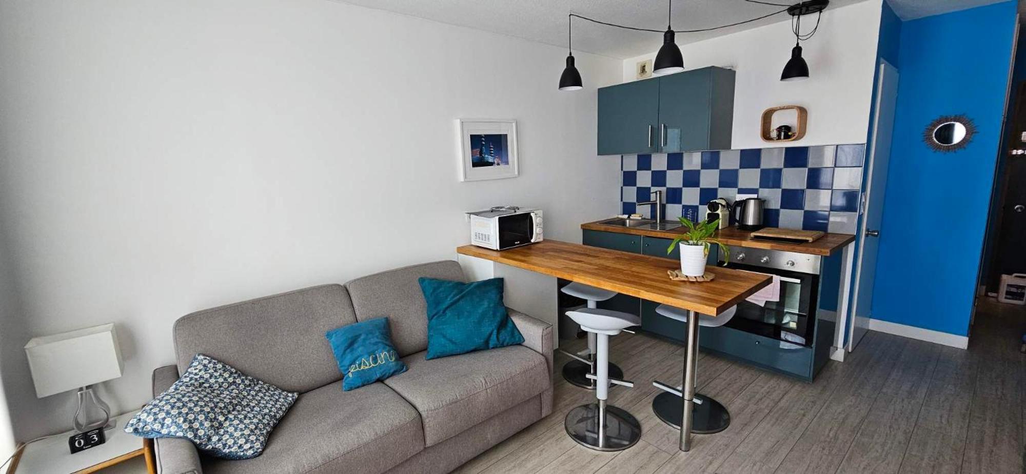 Studio Victoria Centre Grande Plage And Pool Biarritz Bagian luar foto