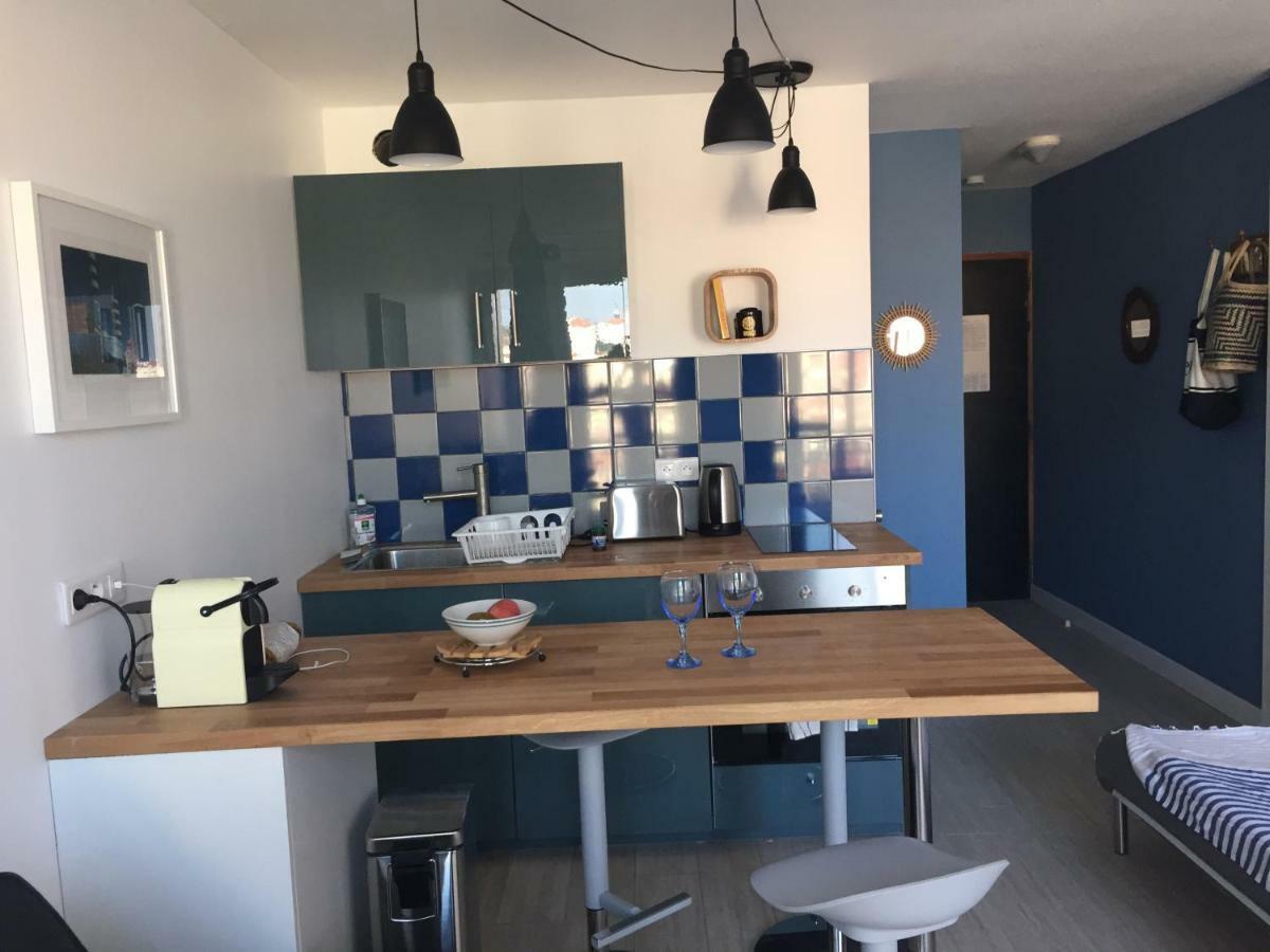 Studio Victoria Centre Grande Plage And Pool Biarritz Bagian luar foto