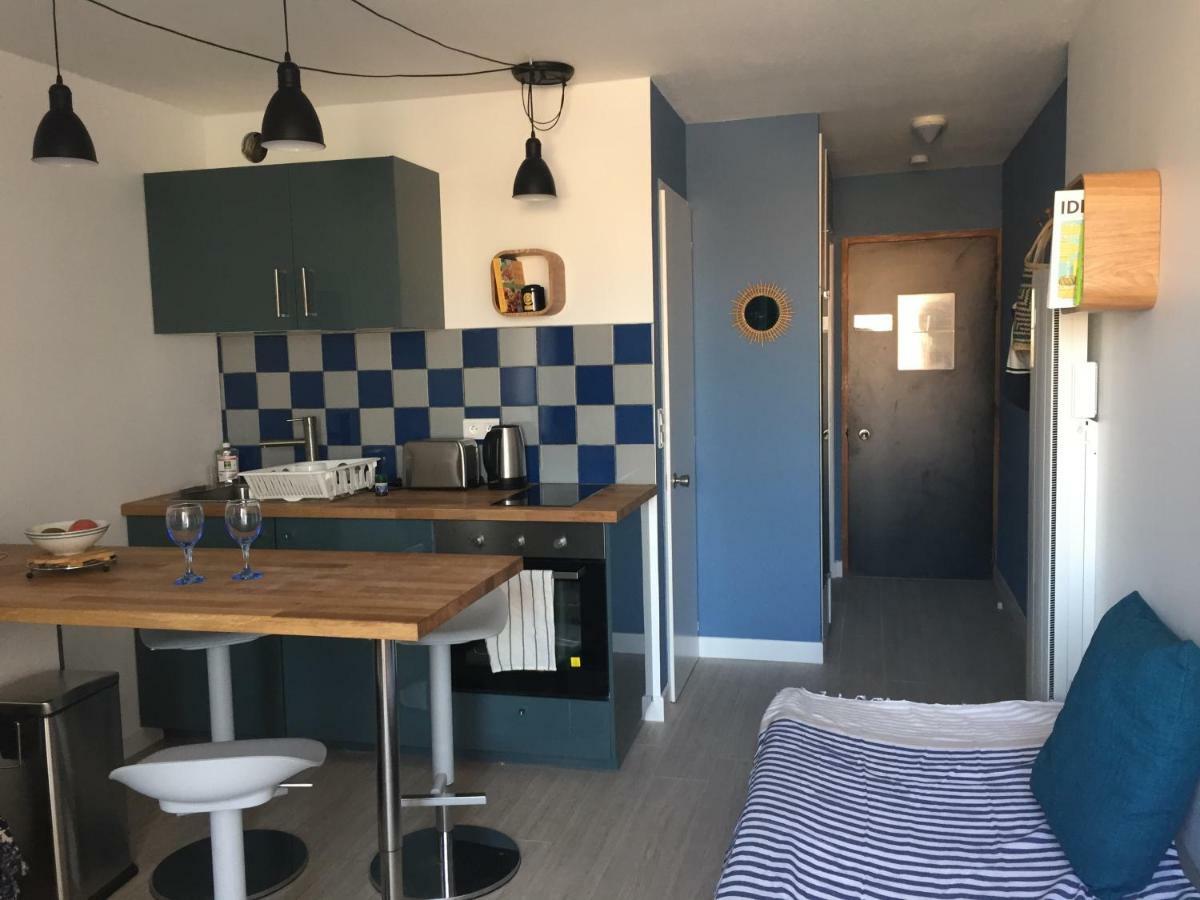 Studio Victoria Centre Grande Plage And Pool Biarritz Bagian luar foto